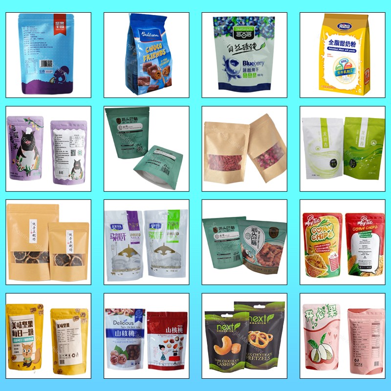 Automatic Granule Bag Making Snack Dried Fruits and Seeds Grain Pouch Premade Bag Packing Machine Automatic Granule Bag Making Snack Dried Fruits and Seeds Grain Pouch Premade Bag Packing Machine