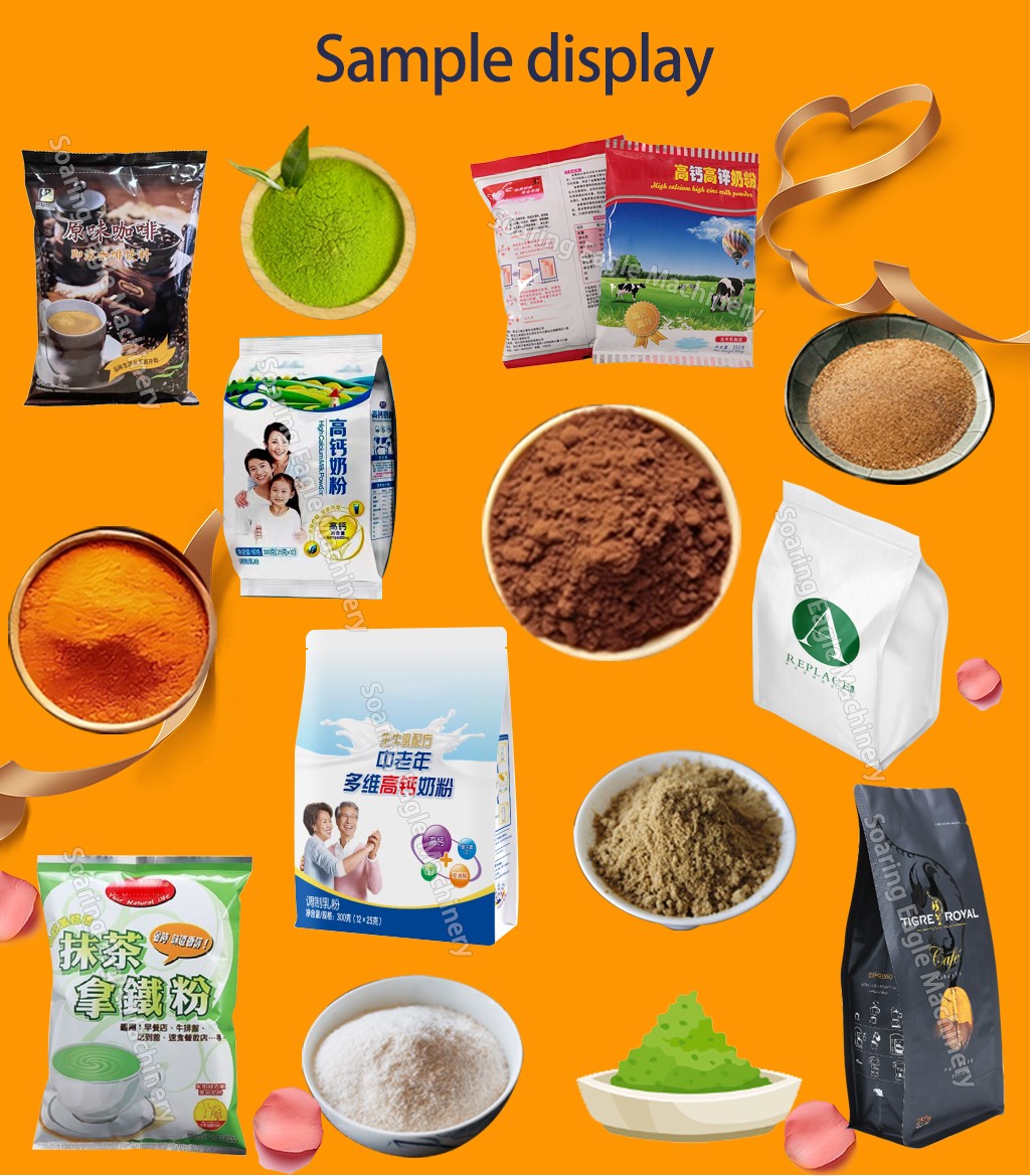 Automatic VFFS Sealing Powder Packaging Vertical Plastic Pouch Bag Packaging Machine