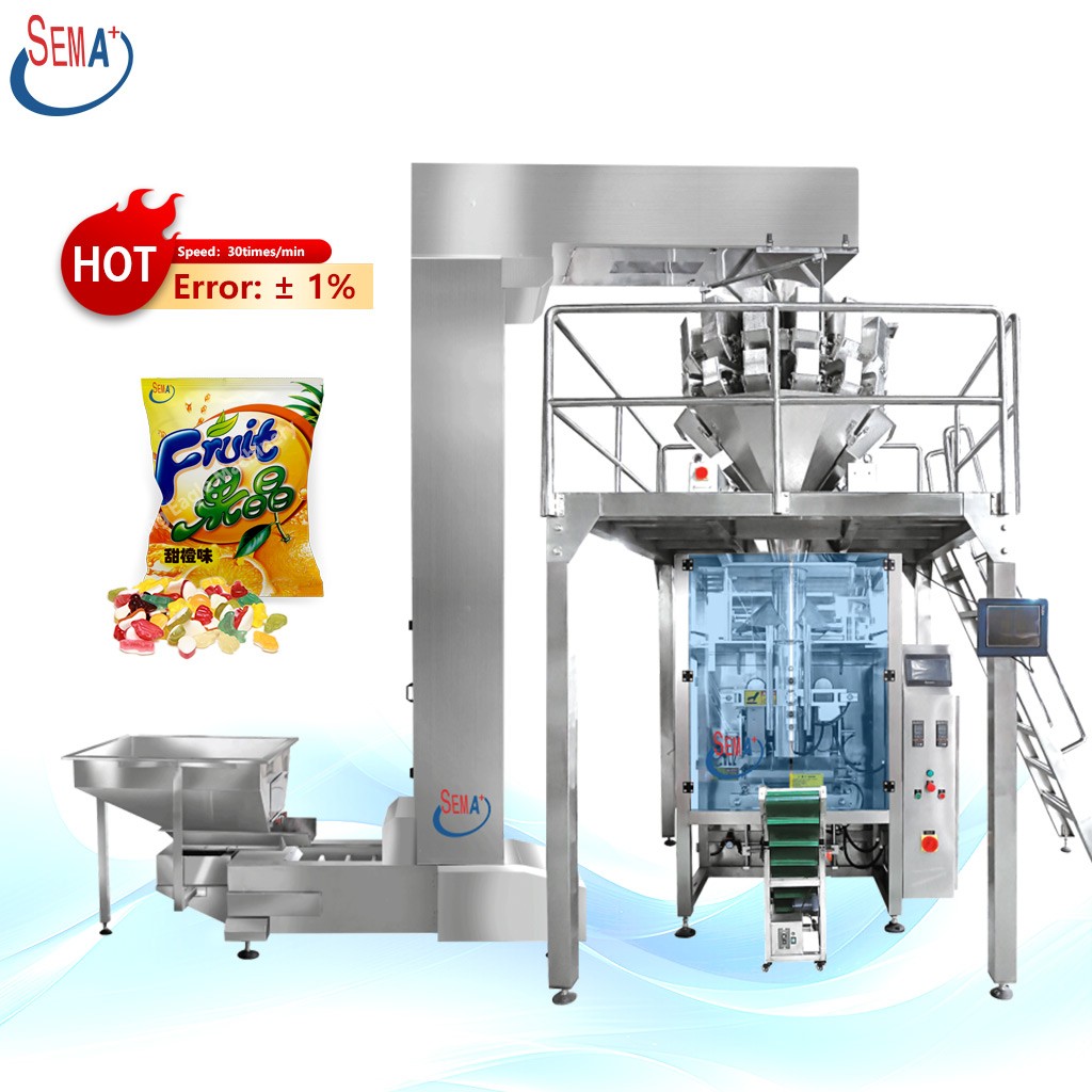 50g/100g/200g Bagging Machine for Spiral Candy Granules