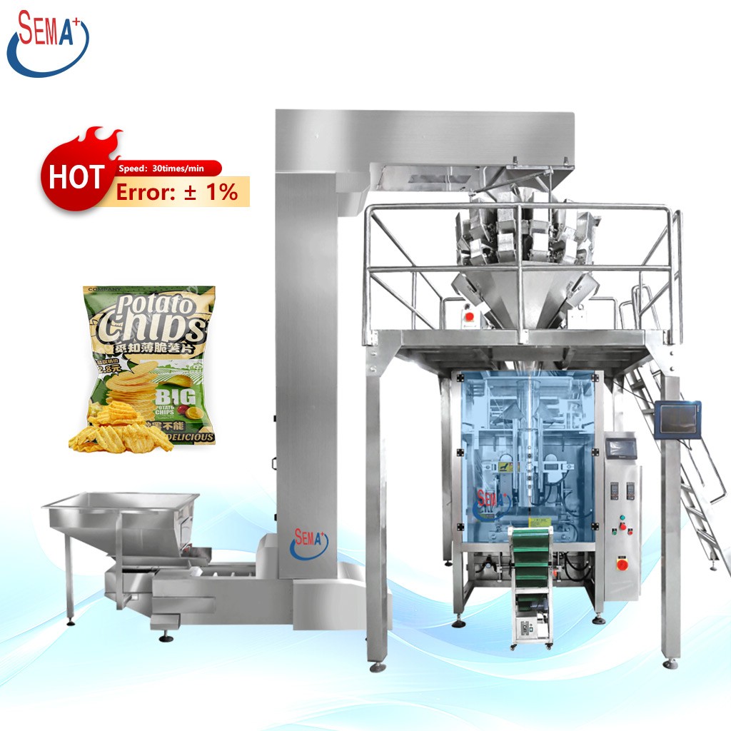 Multi Functional Forming Vertical Chip Nut Granule Solid Pouch Bag Packing Machine Multi Functional Forming Vertical Chip Nut Granule Solid Pouch Bag Packing Machine