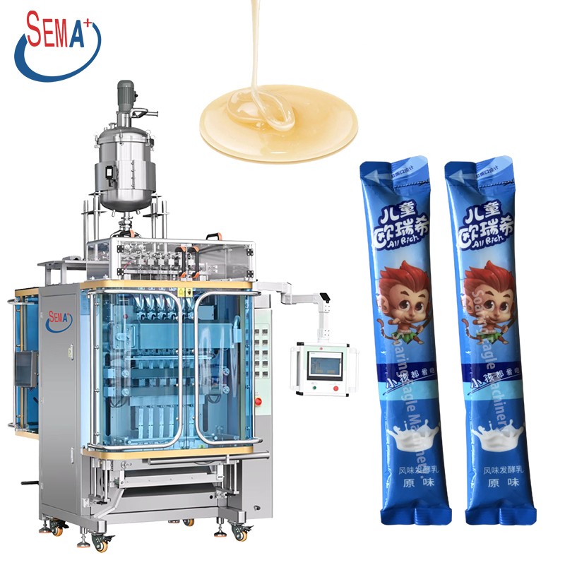 Fully Automatic Multi-Lane Stick-Pack Liquid (Milk) Filling and Packaging Machine Fully Automatic Multi-Lane Stick-Pack Liquid (Milk) Filling and Packaging Machine