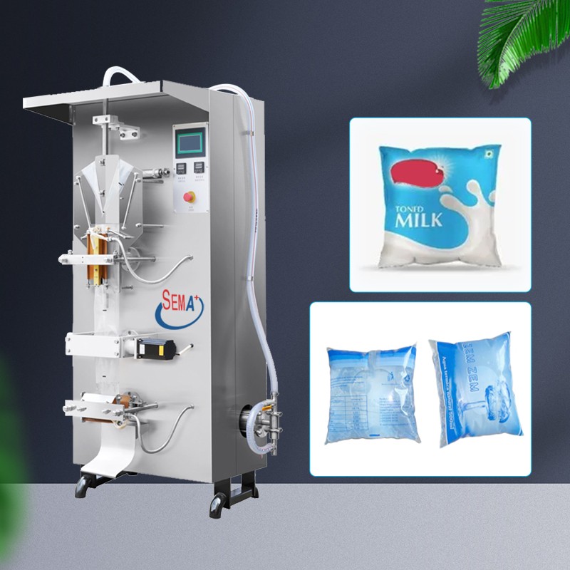 50-500ml automatic small sachet liquid coil printing machine sachet water filling packing machine