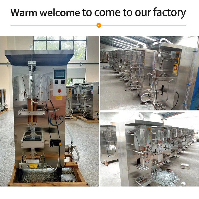 50-500ml automatic small sachet liquid coil printing machine sachet water filling packing machine