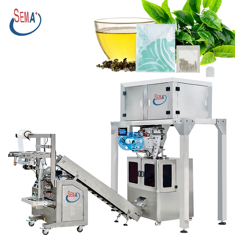 Tea Bag Packaging Machine Automatic Nylon Triangle Sachets Powder Coffee Small Sachets Multi-function Packing Machine