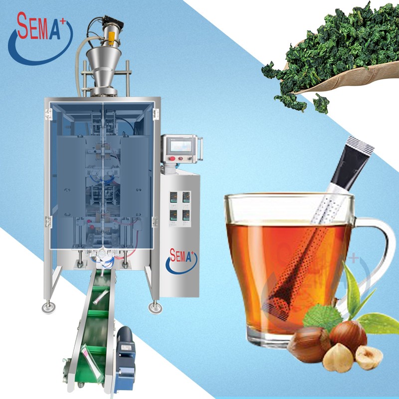New Passion Fruit Tea Inner Bag Punching and Sachet Packaging Machine New Passion Fruit Tea Inner Bag Punching and Sachet Packaging Machine