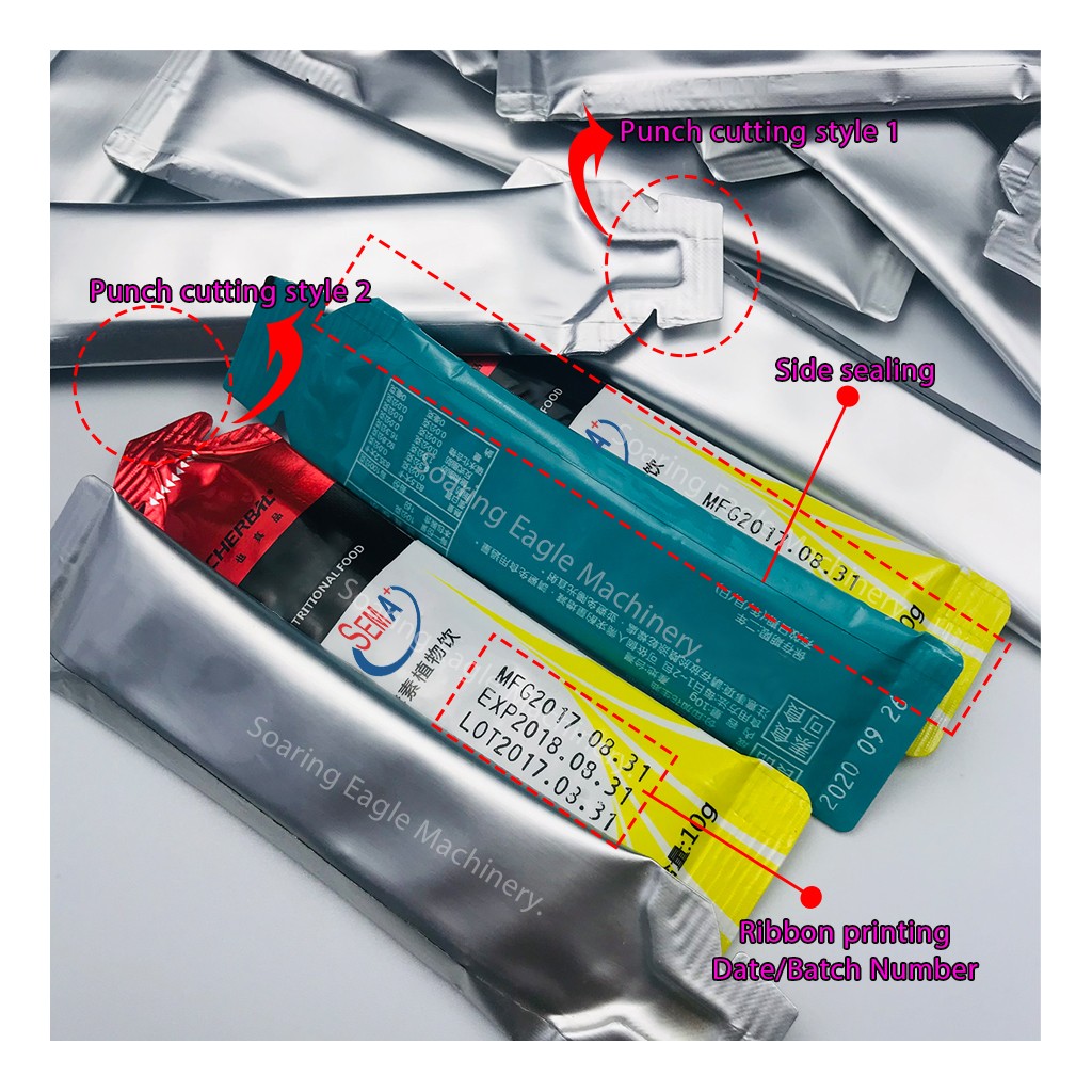Energy Gel Drinking Liquid Automatic Filling Honey Stick Tomato Paste Sachet Packing Machine With Date printing Energy Gel Drinking Liquid Automatic Filling Honey Stick Tomato Paste Sachet Packing Machine With Date printing