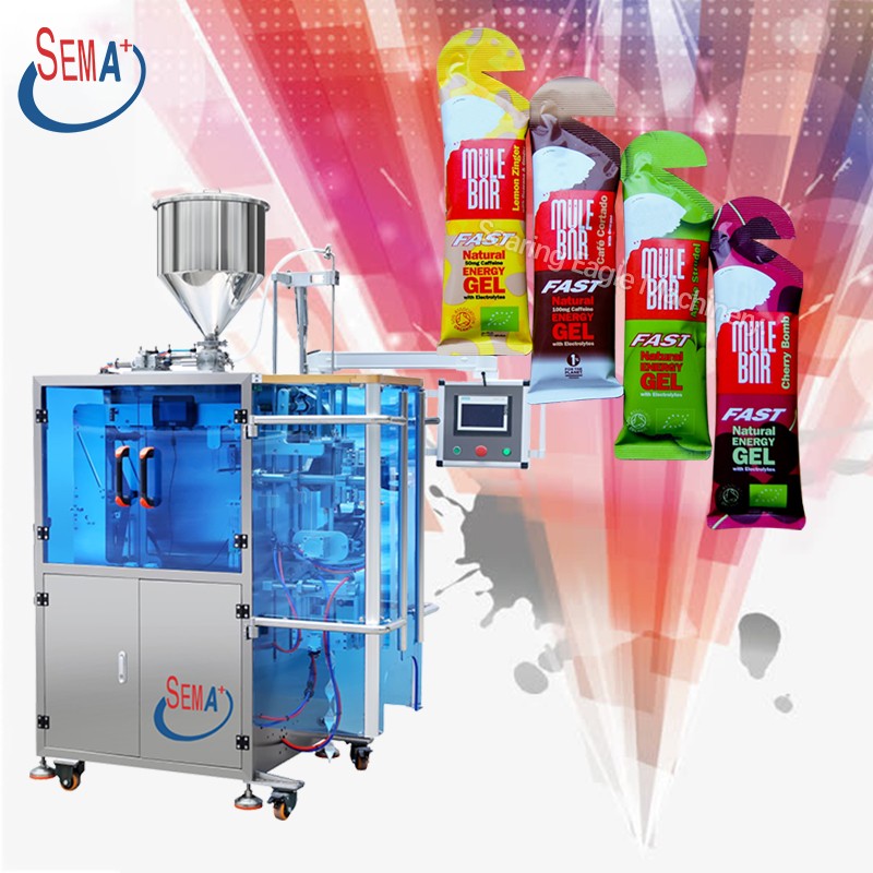 Multi-Function Machine VFFS Energy Gel Sports Nutrition Pouch Shape enzyme liquid sachet packing machine Multi-Function Machine VFFS Energy Gel Sports Nutrition Pouch Shape enzyme liquid sachet packing machine