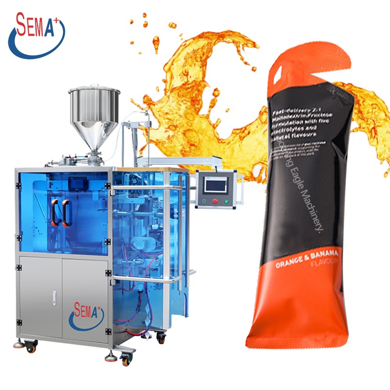 Multi-Function Machine VFFS Energy Gel Sports Nutrition Pouch Shape enzyme liquid sachet packing machine Multi-Function Machine VFFS Energy Gel Sports Nutrition Pouch Shape enzyme liquid sachet packing machine