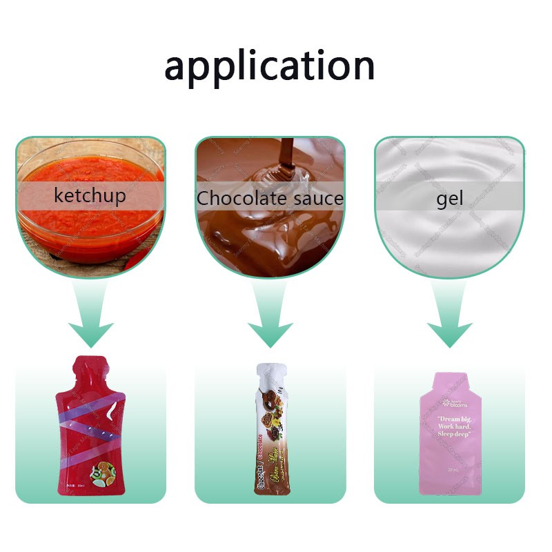 High quality emulsification tank and two lanes shaped sachet packing machine High quality emulsification tank and two lanes shaped sachet packing machine