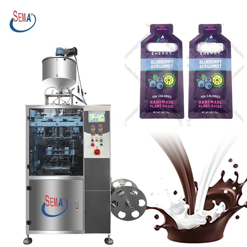 High quality emulsification tank and two lanes shaped sachet packing machine High quality emulsification tank and two lanes shaped sachet packing machine