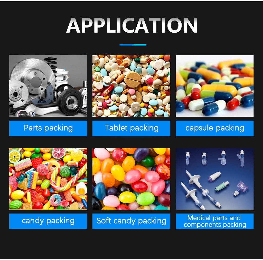 Full Automatic Tablet Pill Capsule Sachet Packing Machine Form Fill Seal Machine