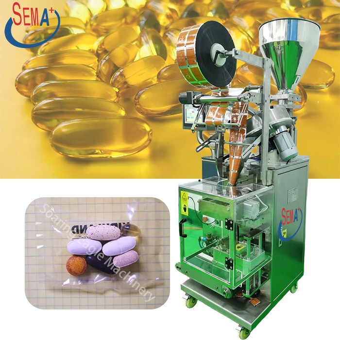 Form Fill Seal Candy Tablet Pill Capsule Sachet Packing Machine