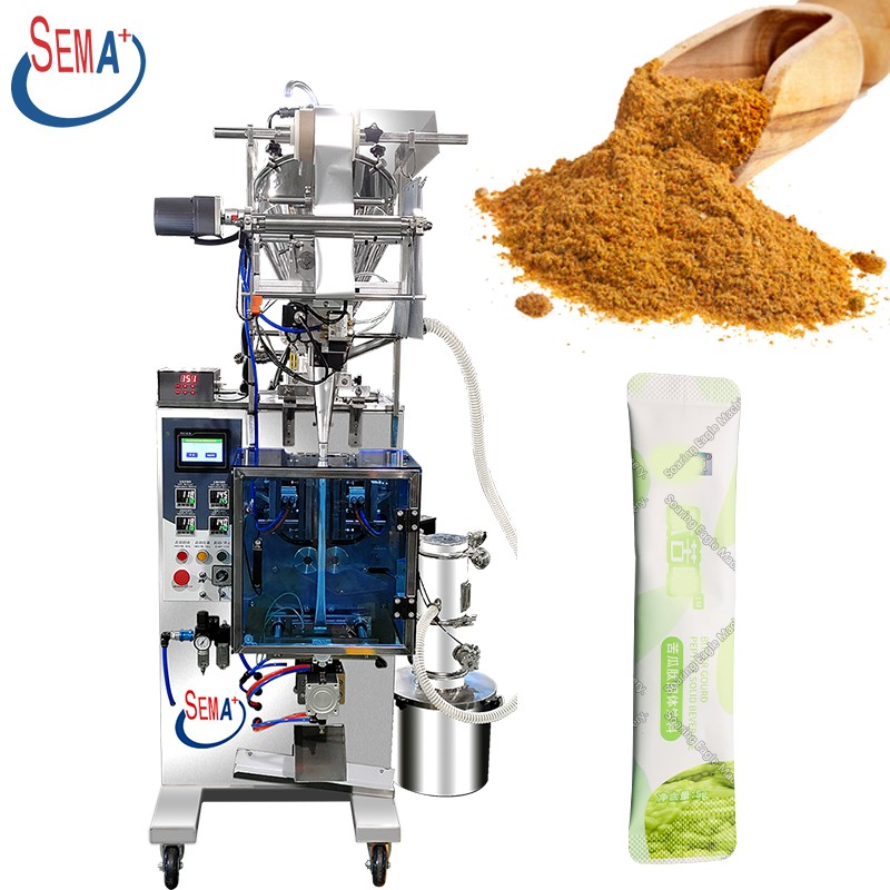 Automatic Spices Powder Flour Pouch Washing Milk Chilli Sachet Powder Packing Machine