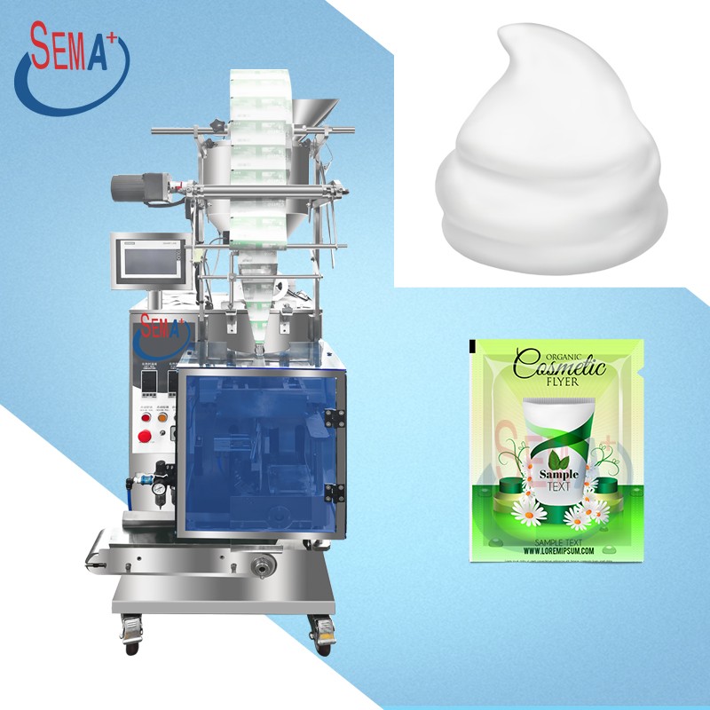 Automatic high speed bag packaging machine Sauce paste shampoo cream cosmetic sachet packing machine Automatic high speed bag packaging machine Sauce paste shampoo cream cosmetic sachet packing machine
