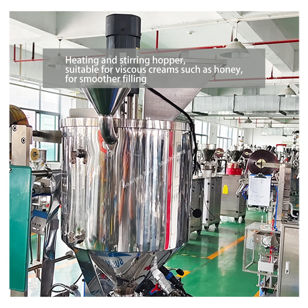 Liquid paste honey food film bag multifunctional sachet packaging machine for small-scale industry Liquid paste honey food film bag multifunctional sachet packaging machine for small-scale industry