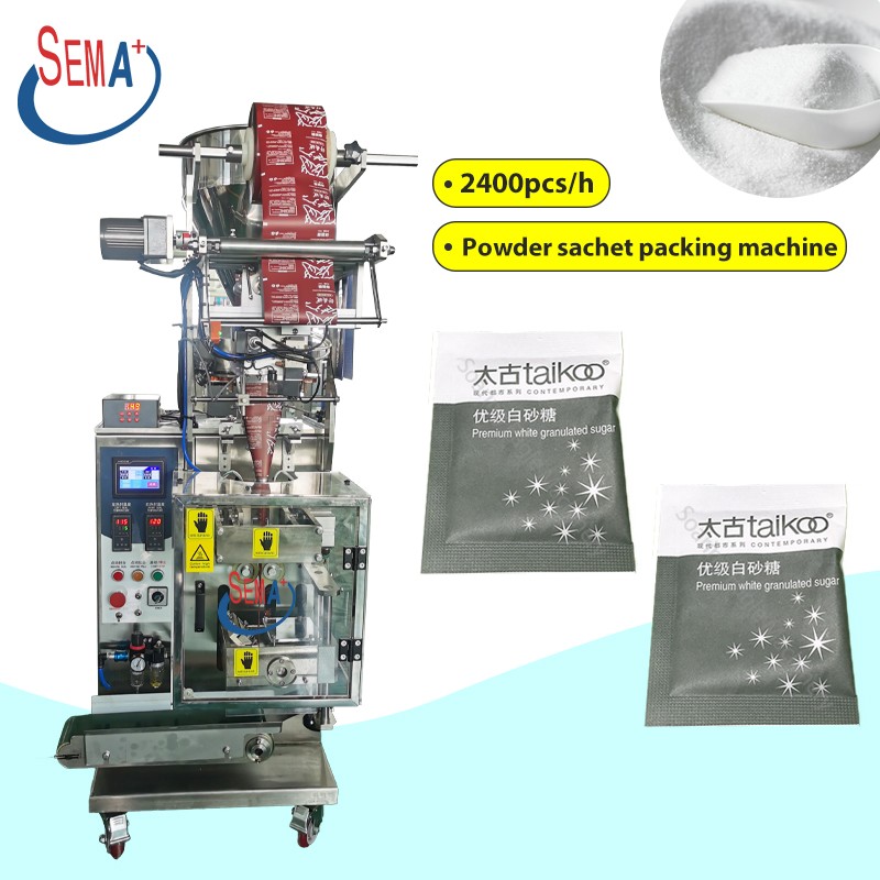 Automatic stevia sugar granule 3 side sealing sachet packing machine Automatic stevia sugar granule 3 side sealing sachet packing machine