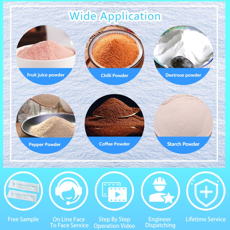 3 Side Sealing Protein Sugar Mixing Instant Juice Powder Sachet Powder Packaging Machine 3 Side Sealing Protein Sugar Mixing Instant Juice Powder Sachet Powder Packaging Machine