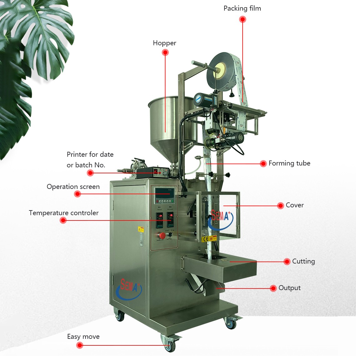 Liquid paste honey food film bag sachet packing machine Liquid paste honey food film bag sachet packing machine