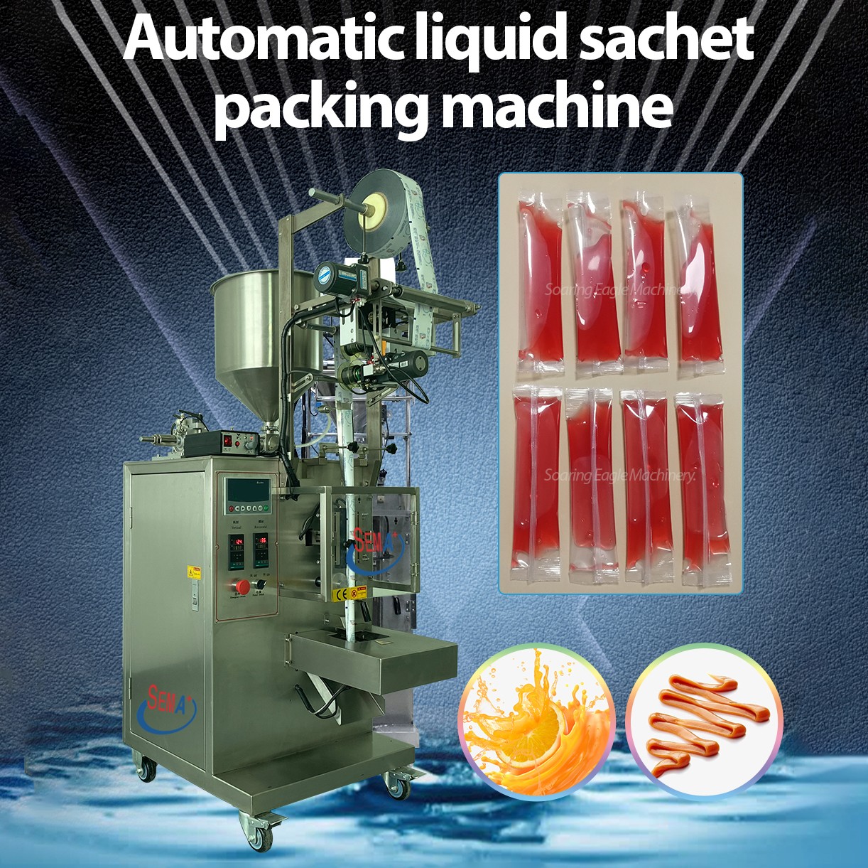 Liquid paste honey food film bag sachet packing machine Liquid paste honey food film bag sachet packing machine