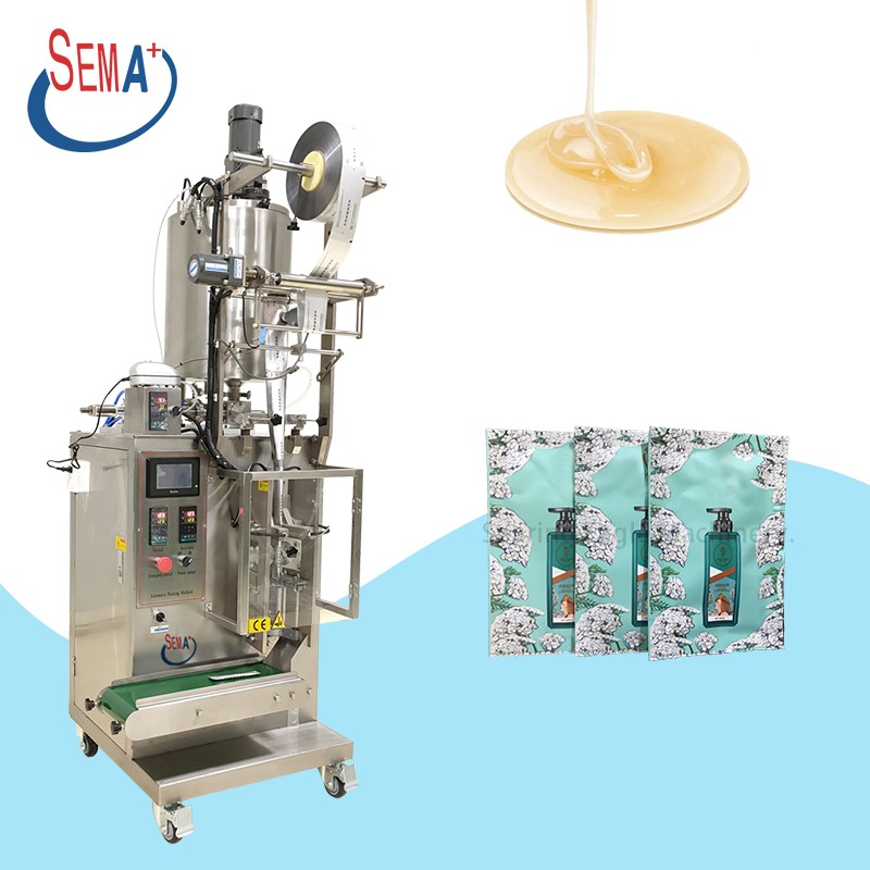 Automatic vffs cosmetic cream sachet packaging machine Automatic vffs cosmetic cream sachet packaging machine