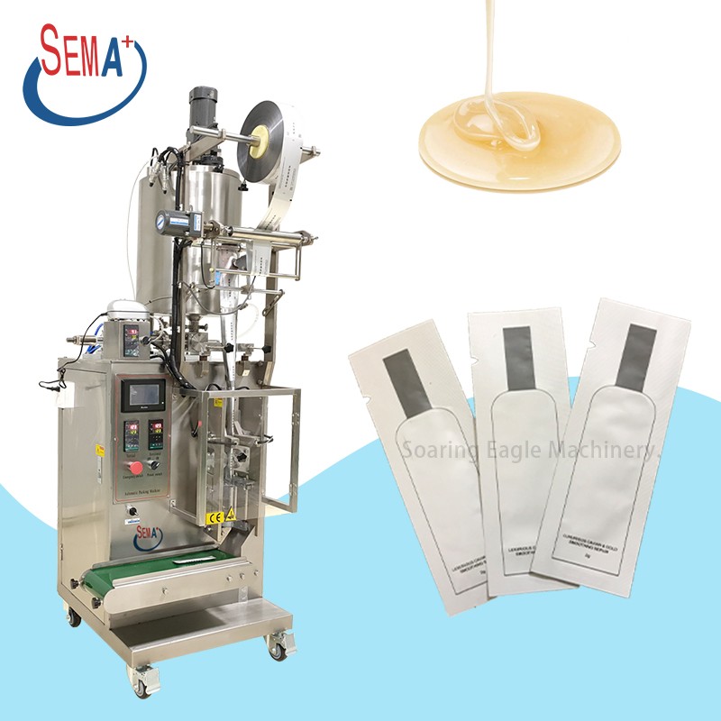 Automatic coffee liquid stick pack sachet 1-15ml mouth wash liquid packing machine