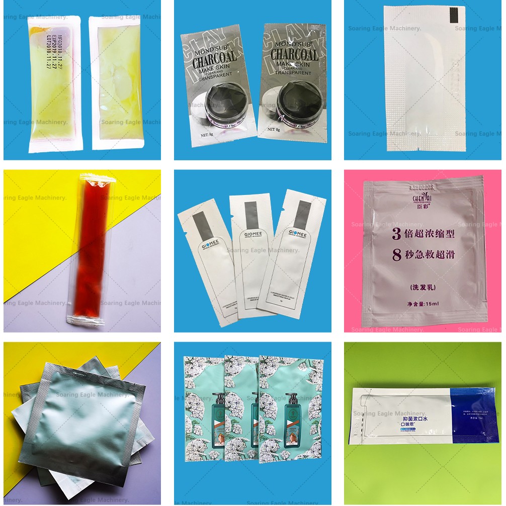 Automatic coffee liquid stick pack sachet 1-15ml mouth wash liquid packing machine