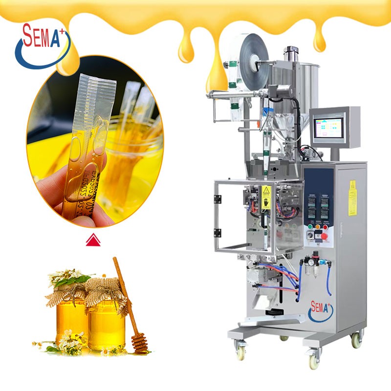 Multi functional automatic honey sachet packaging machine