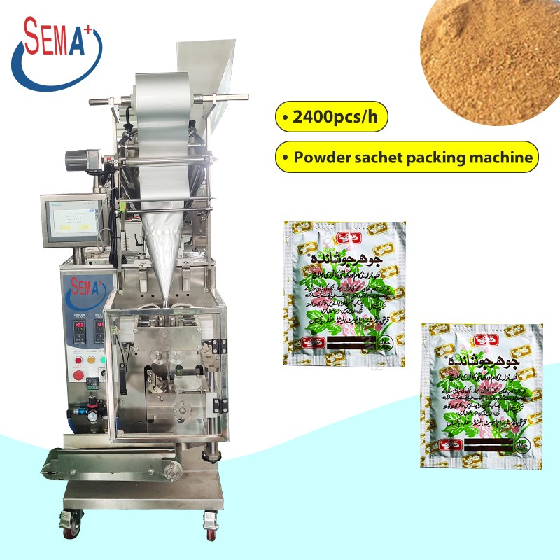 Fully automatic 3 4 side sealing 30g soluble powder pesticide powder sachet packing machine Fully automatic 3 4 side sealing 30g soluble powder pesticide powder sachet packing machine