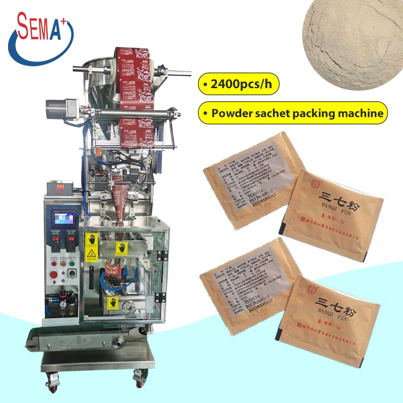 automatic granule sugar salt pouch bag granule sachet packing machine