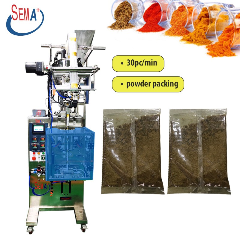 Vertical powder sachet packing machine for chili powder Vertical powder sachet packing machine for chili powder