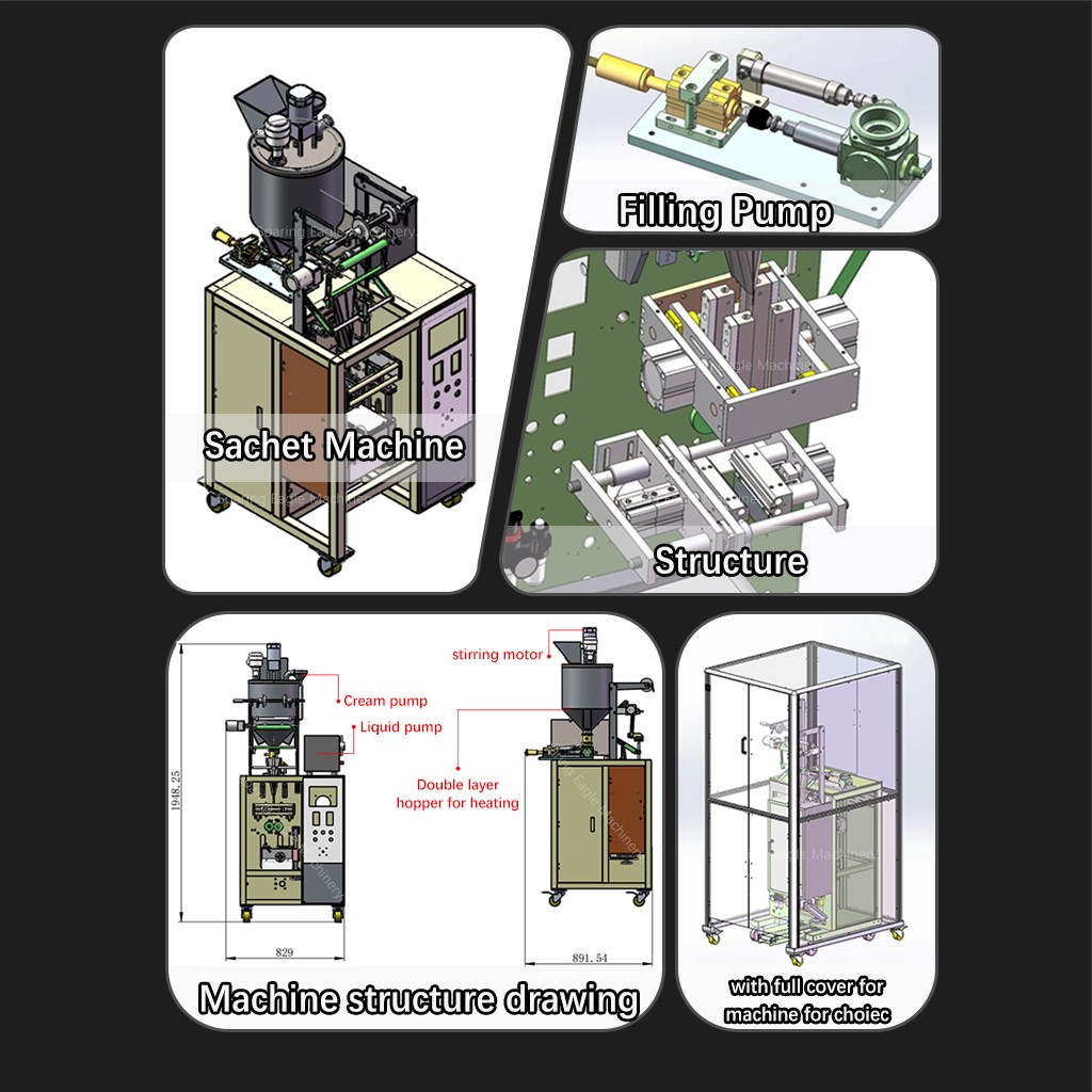 Multi Function Small Sachets Milk Dry Custard Powder Weighing Vertical Packing Machine Manufacturer Multi Function Small Sachets Milk Dry Custard Powder Weighing Vertical Packing Machine Manufacturer