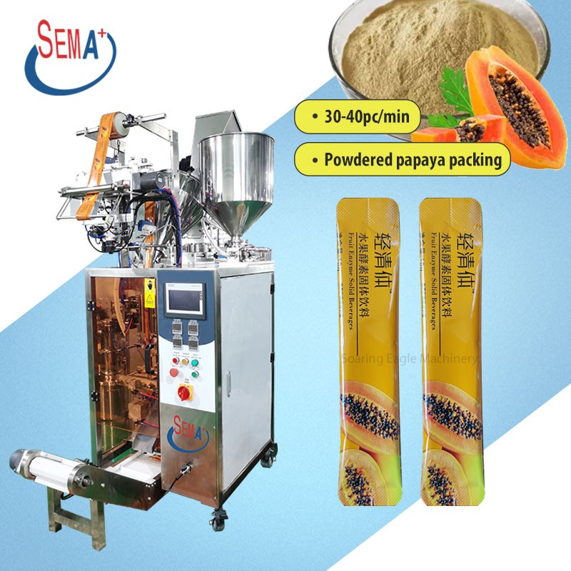 Automatic powder liquid granule sachet packing machine