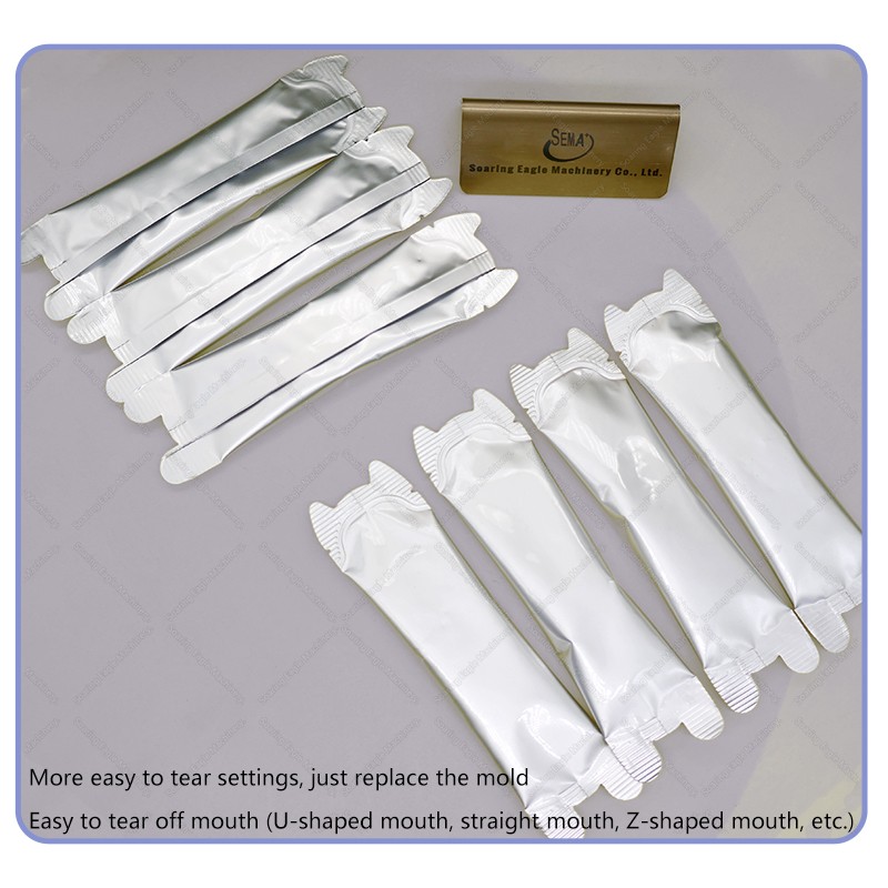 Chocolate sauce vertical sachet packaging machine Chocolate sauce vertical sachet packaging machine