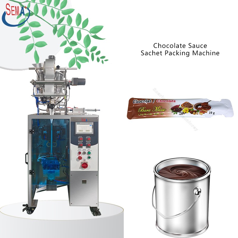 Chocolate sauce vertical sachet packaging machine
