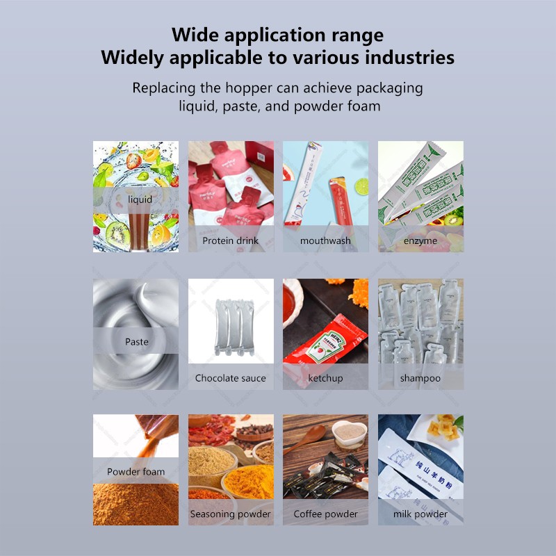 Vertical Chocolate Sauce Sachet Packaging Machine Vertical Chocolate Sauce Sachet Packaging Machine