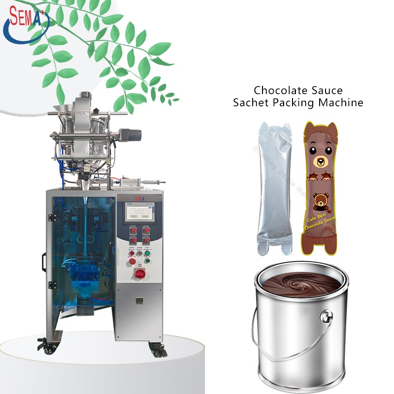Vertical Chocolate Sauce Sachet Packaging Machine