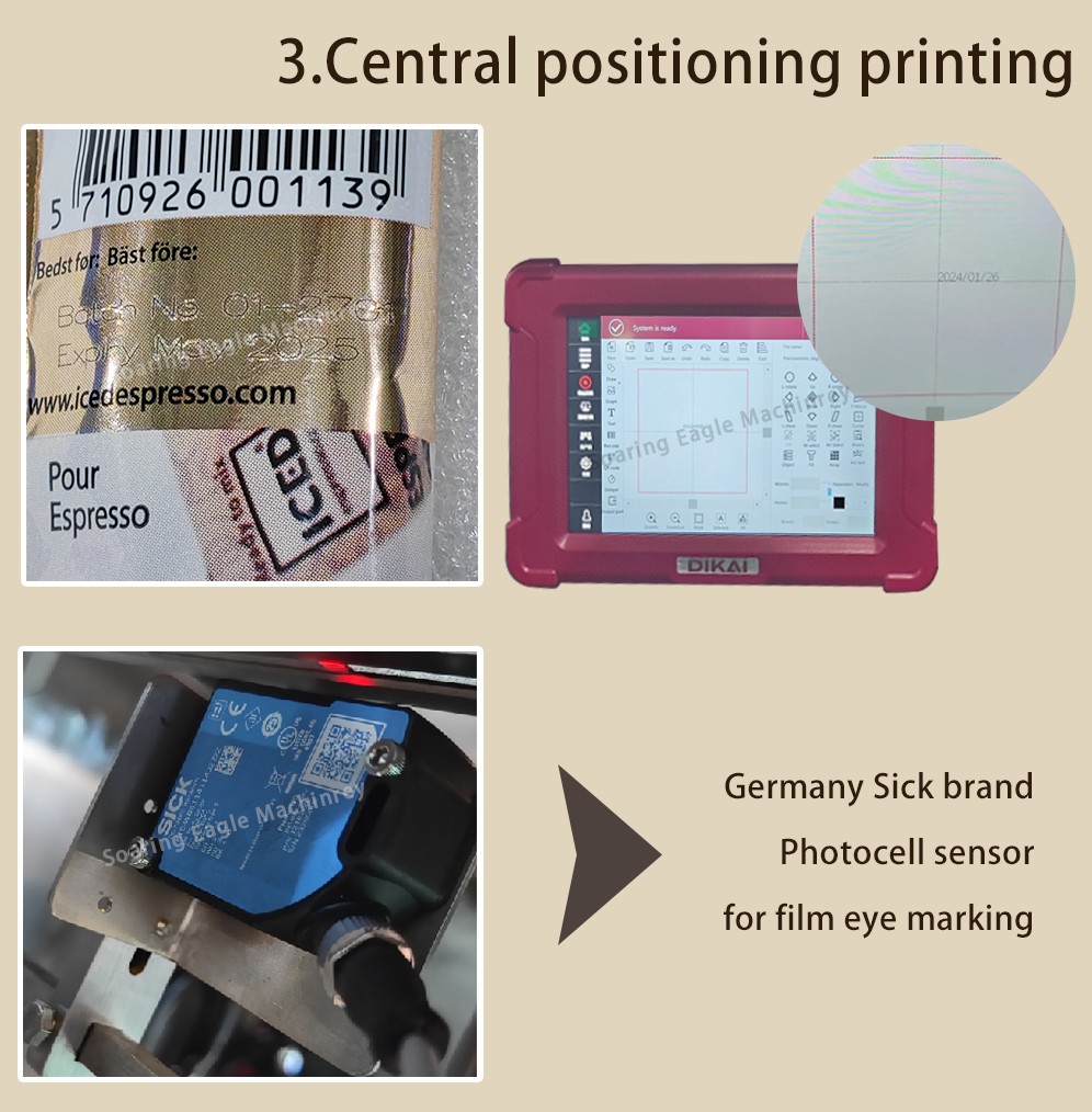 Automatic Cream Paste Irregular Shaped Coffee Liquid Energy Gel Sachet Packing Machine Automatic Cream Paste Irregular Shaped Coffee Liquid Energy Gel Sachet Packing Machine