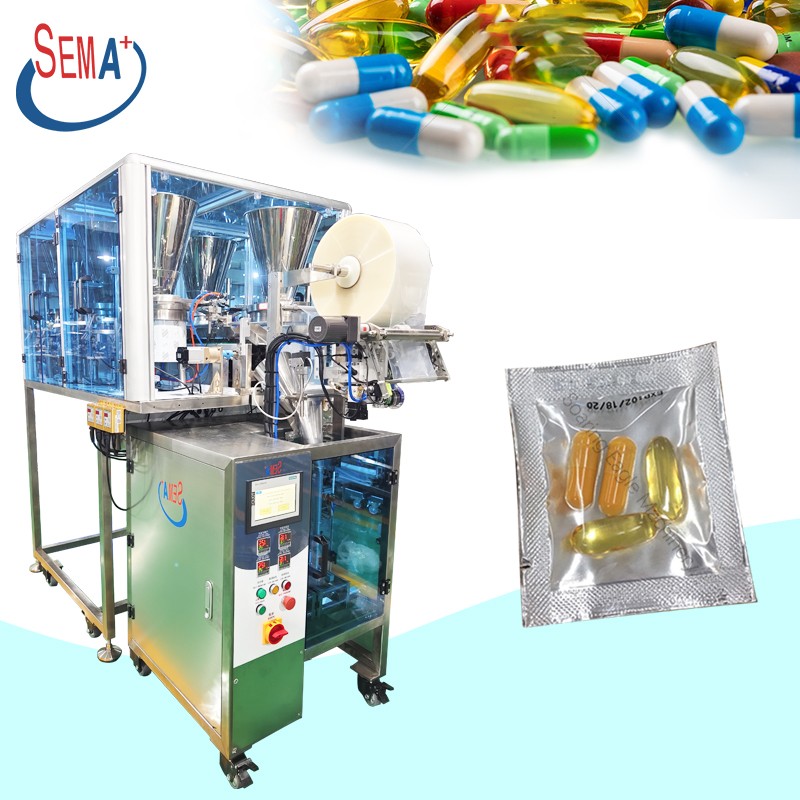 Factory Medical Pharmaceutical Multi Hoppers Tablets Sachet Packing Machine