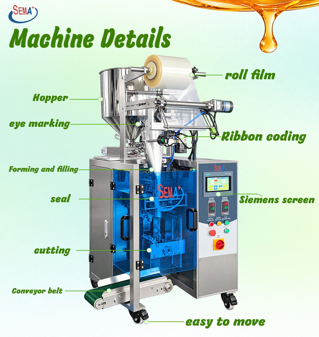 High Speed Liquid Honey Stick Sachet Packing Machine for Syrup Sauce Single Serve High Speed Liquid Honey Stick Sachet Packing Machine for Syrup Sauce Single Serve