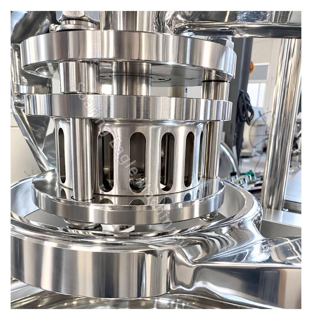 100L Vacuum Emulsifying Mixer Machine Cosmetic Cream Lotion Making Equipment 100L Vacuum Emulsifying Mixer Machine Cosmetic Cream Lotion Making Equipment