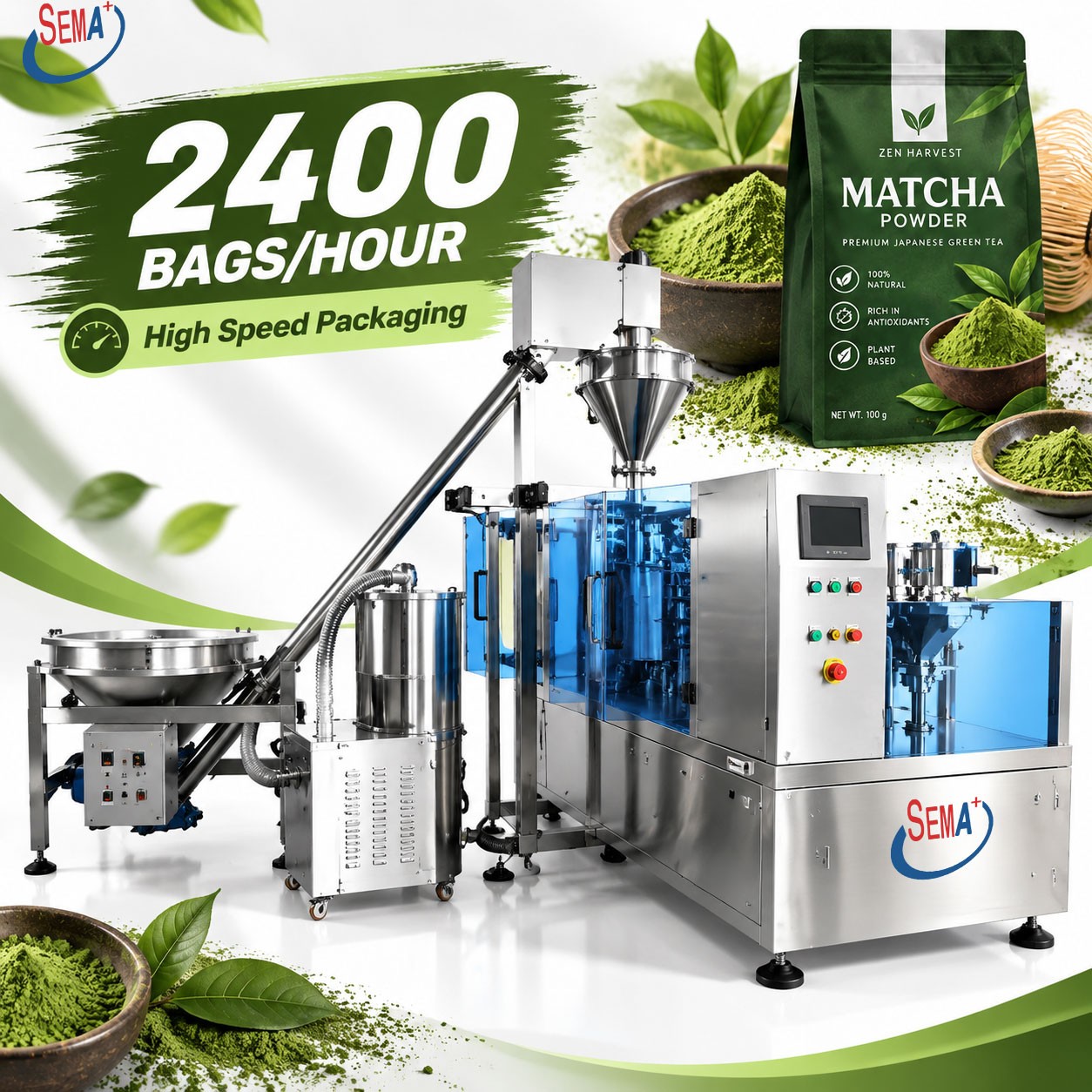 Automatic Premade Pouch Packing Machine for Milk Powder Coffee Protein Spice Powder Automatic Premade Pouch Packing Machine for Milk Powder Coffee Protein Spice Powder