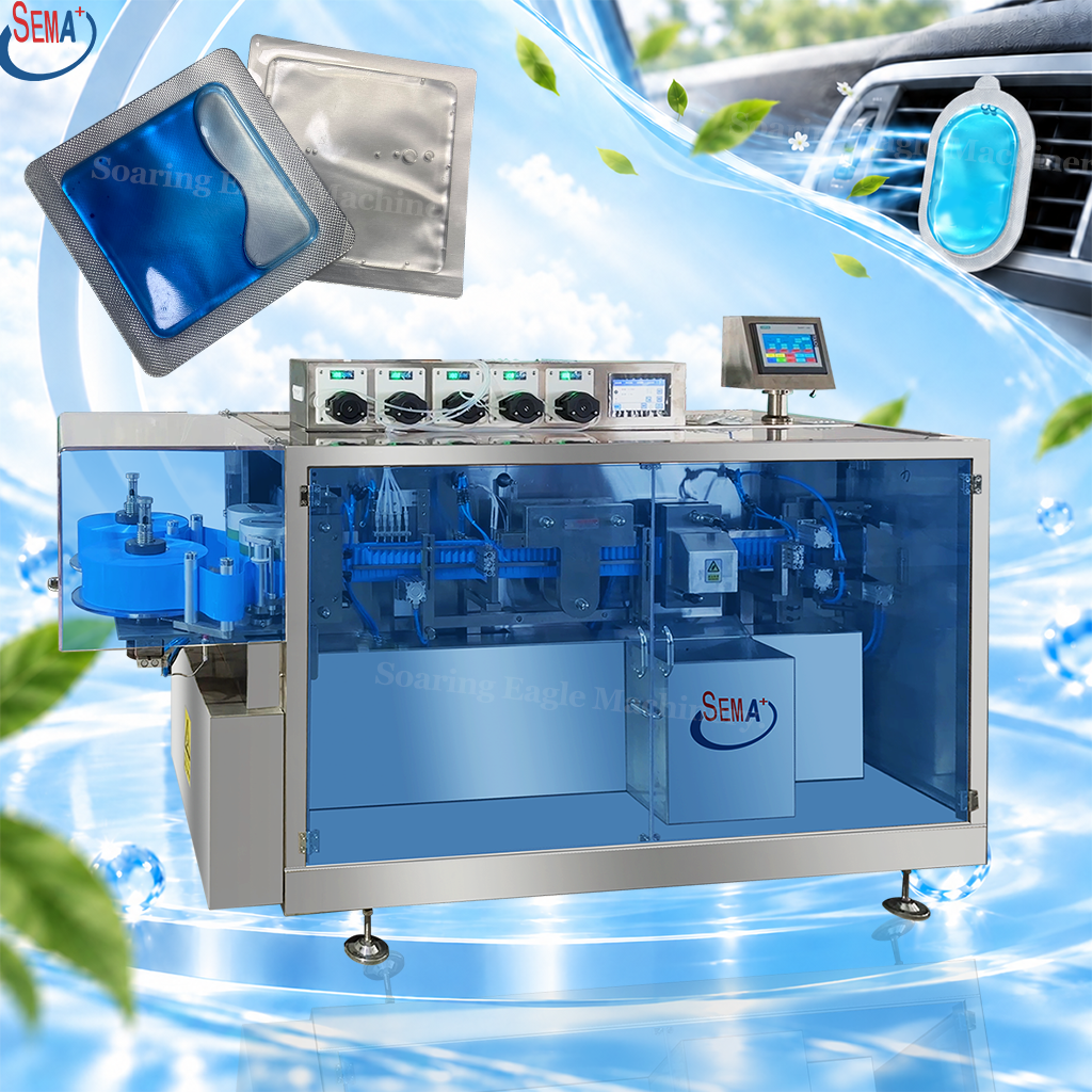 Car Air Freshener Packaging Machine Automatic Perfume Liquid Filling Sealing Equipment