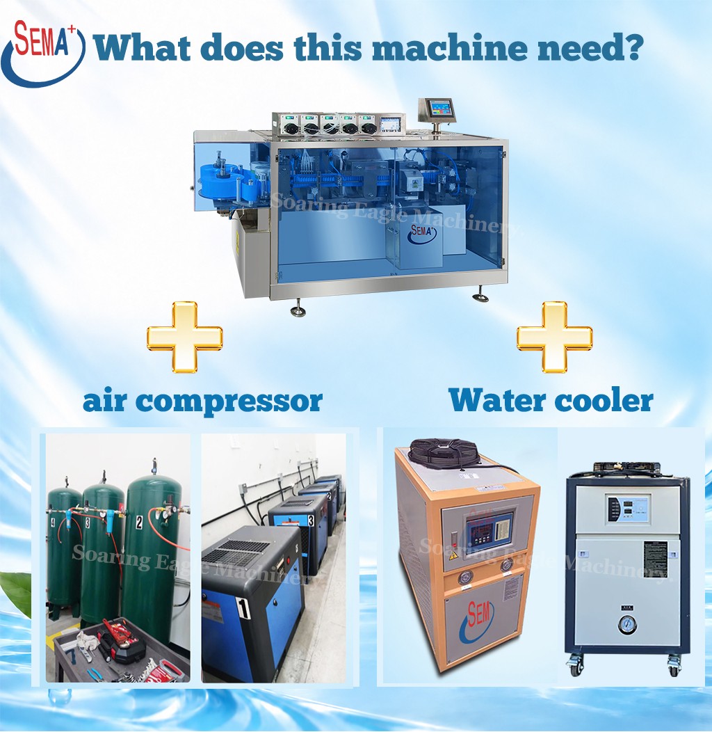 Automatic Car Fragrance Packing Machine Liquid Pod Forming Filling Cutting Machine
