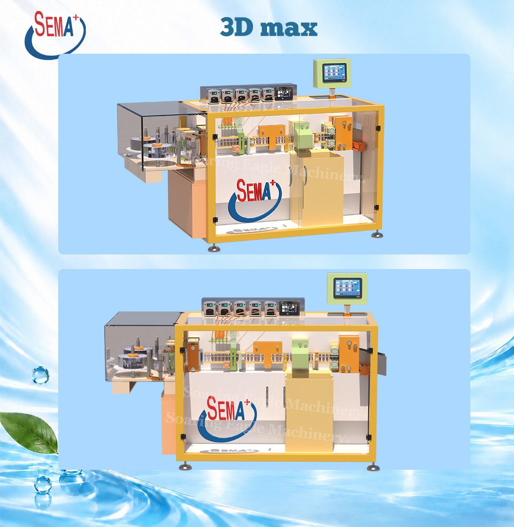 Automatic Perfume Pod Packing Machine for Car Air Freshener Liquid Packaging Production