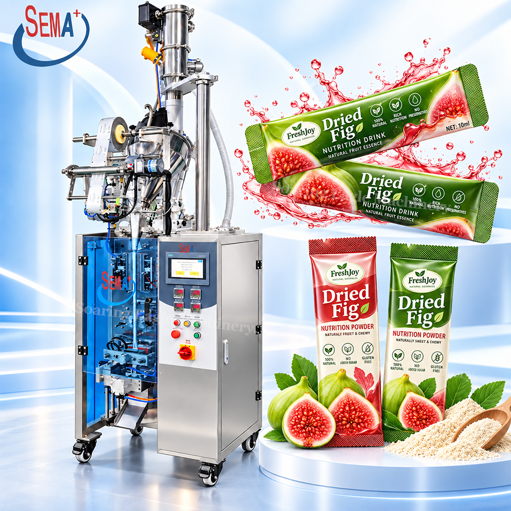 Dual Purpose Powder Liquid Packaging Machine for Coffee Milk Powder Sauce Honey Packing