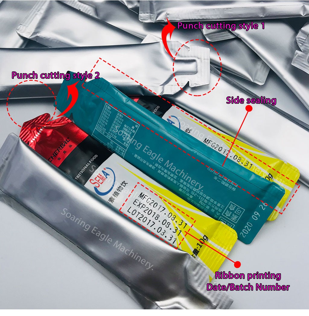 Automatic Liquid Stick Pack Packaging Machine for Energy Drinks Juice Sports Beverages Automatic Liquid Stick Pack Packaging Machine for Energy Drinks Juice Sports Beverages