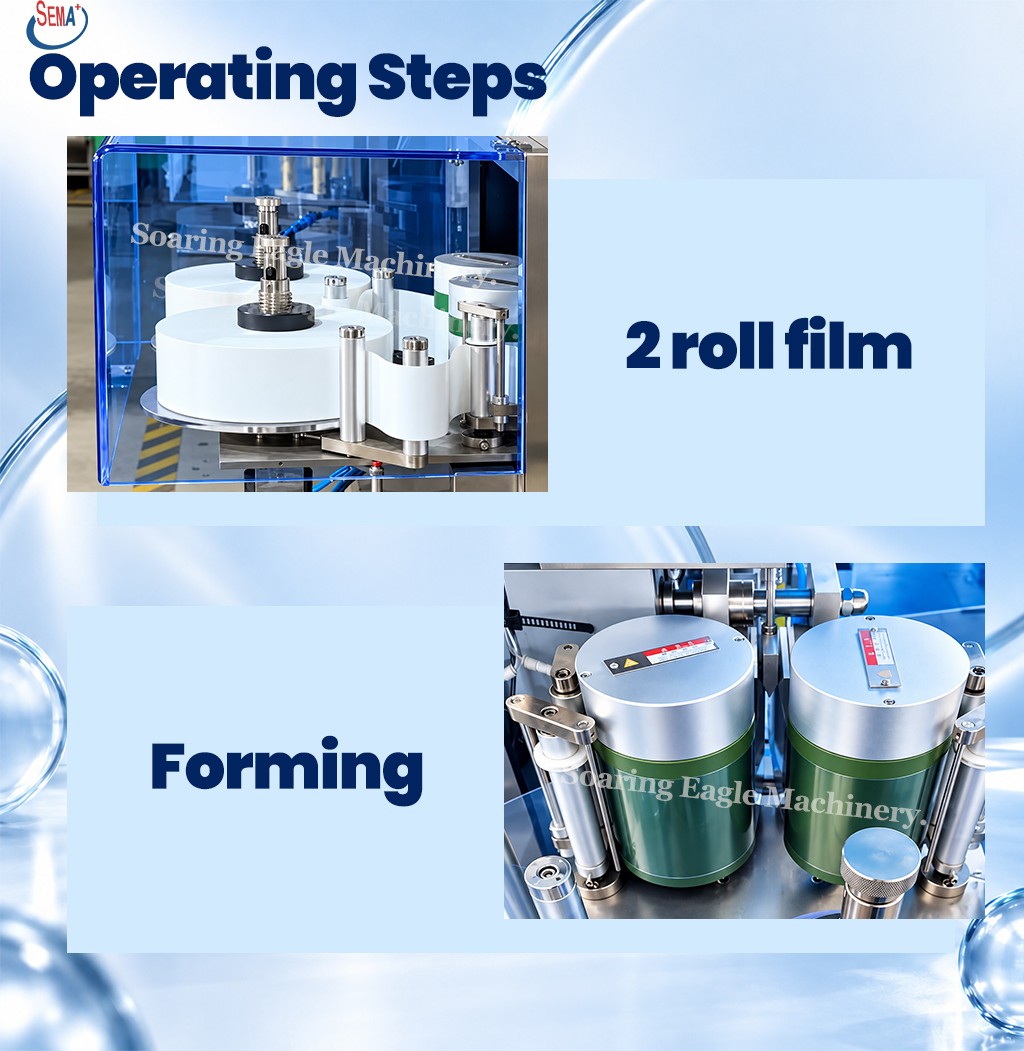 Automatic Liquid Packaging Machine for Oral Liquid Nutritional Drink Plastic Ampoule Filling Packaging