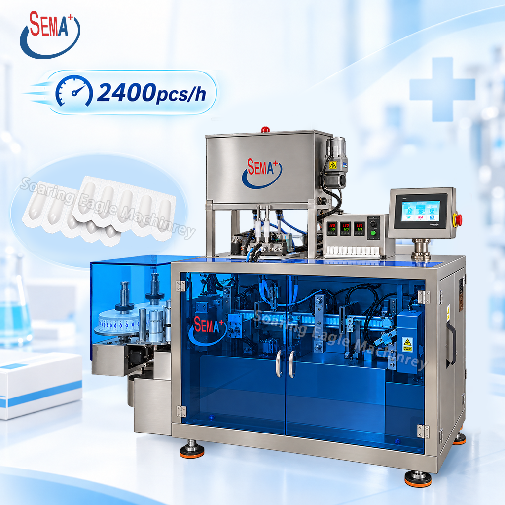 Suppository Filling and Sealing Machine with Customized Molds for Pharmaceutical Packaging