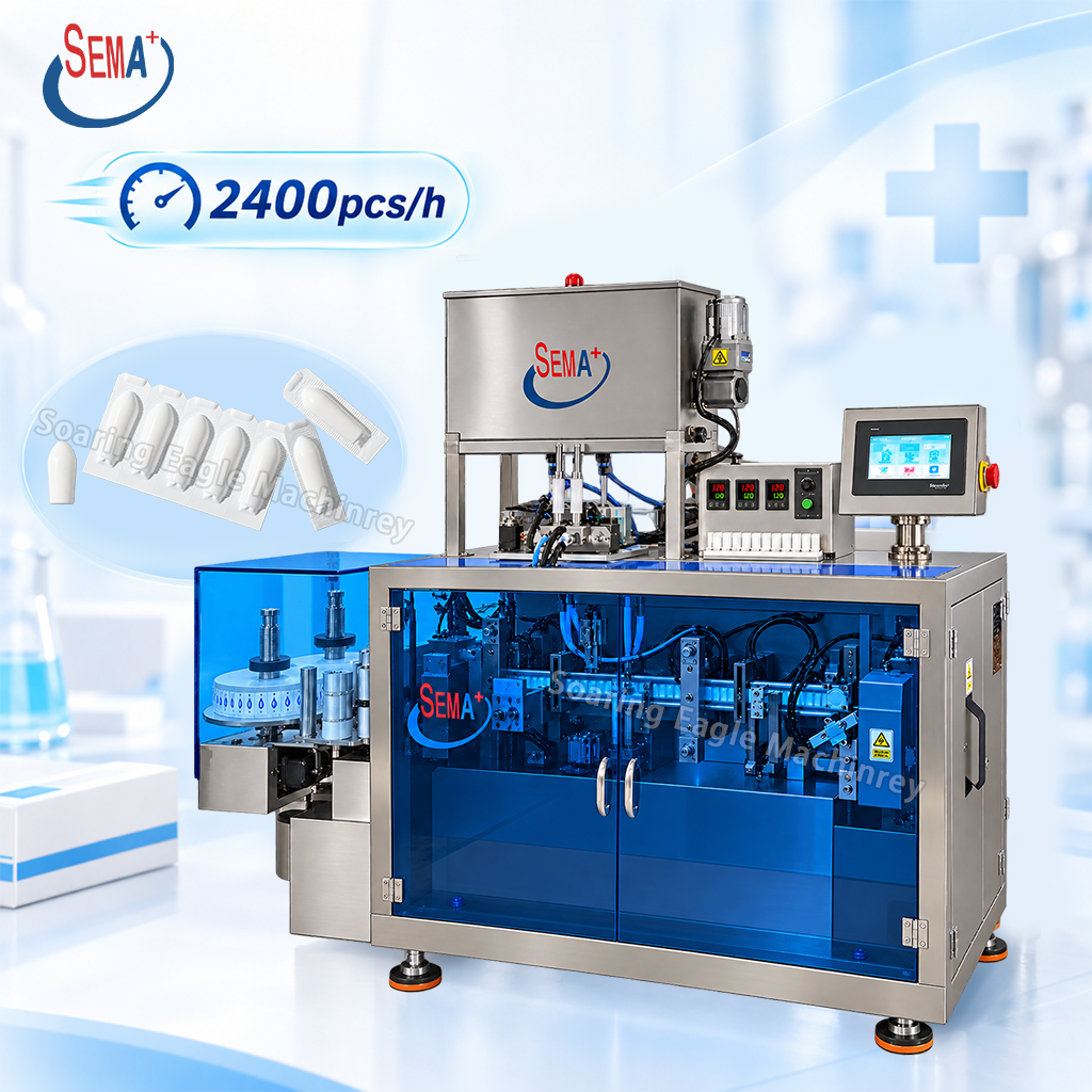 Automatic Suppository Forming Filling Sealing Cutting Machine for Paste Products
