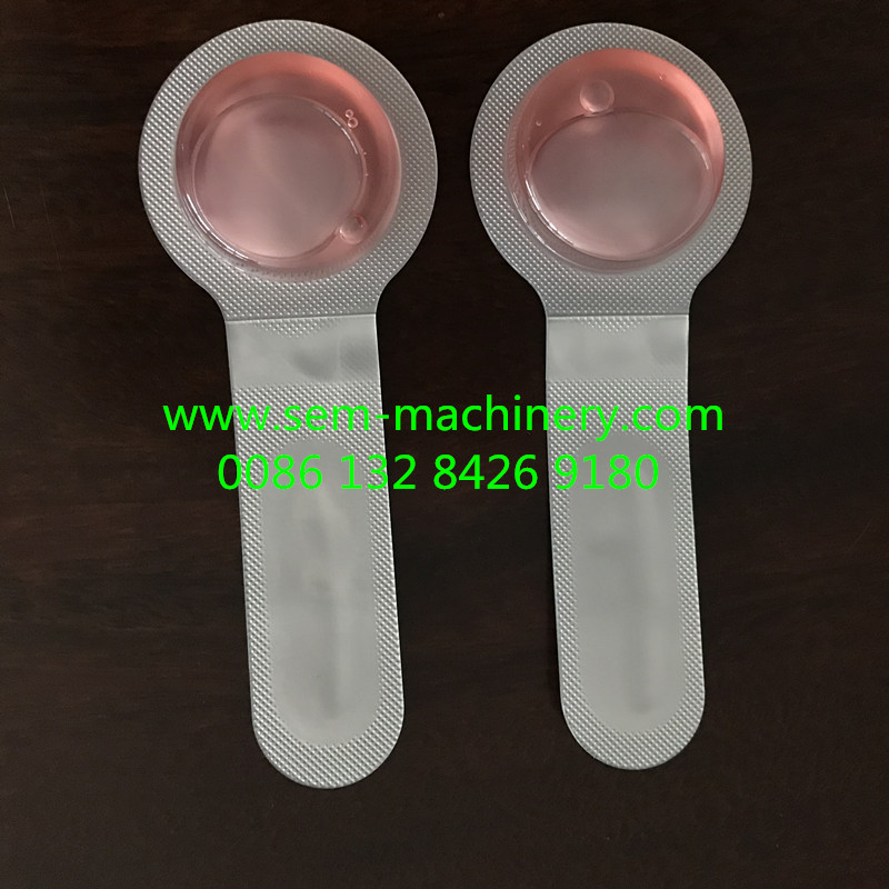 mini type perfume blister packing machine